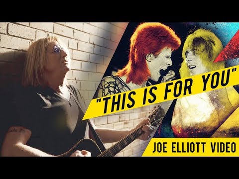 "This Is For You" MICK RONSON Tribute By JOE ELLIOTT