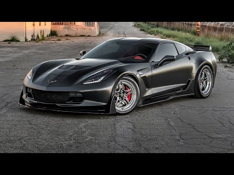 ALL-NEW WELD RTS S81 on SATIN BLACK C7Z Corvette!