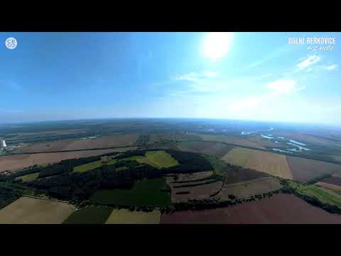 Letecké video Dolní Beřkovice z nebe