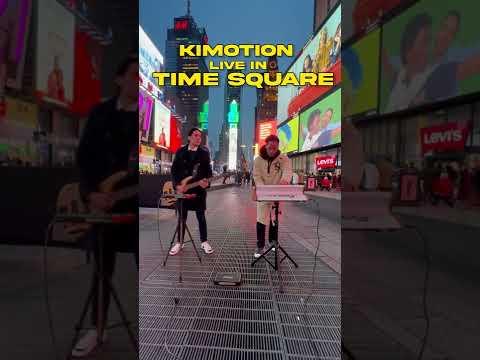 Kimotion - OULALALA ft. Angie Robba (Official Live Performance in Time Square)