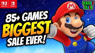 Nintendo's BIGGEST Sale EVER! 85+ Switch Games on Sale! eShop + Physical