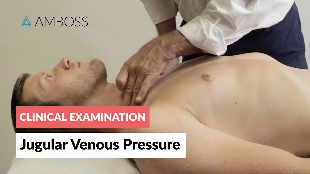 Examination of the Jugular Venous Pressure - Clinical Examination
