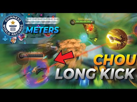 Chou TUTORIAL LONG KICK COMBO (+TIPS)- MLBB