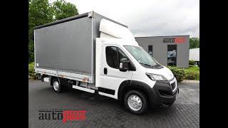 Peugeot BOXER PLANDEKA WINDA 8 PALET TEMPOMAT LEDY ASO KLIMATYZACJA 16 tilt truck for sale - Image 4 | Autoline US Peugeot BOXER PLANDEKA WINDA 8 PALET TEMPOMAT LEDY ASO KLIMATYZACJA 16 tilt truck | Image 4 - Autoline