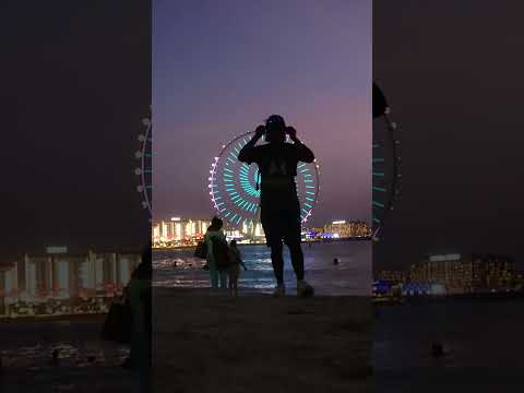 Dubai short video 💕Dubai short video tiktok 💕 Dubai marin Beach area ⛱️ dubai beach enjoy  Jumeirah
