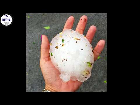 ČRNOMELJ: Apocaliptical hail storm - apokaliptična toča - grandine da apocalisse