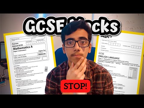 GCSE Mocks Revision: What NOT to Do! (LAST MINUTE tips to get ALL 8s & 9s)