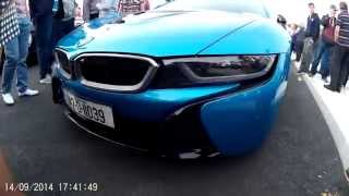 preview picture of video 'BMW I8 Cannonball 2014 Obama Plaza Moneygall Ireland'