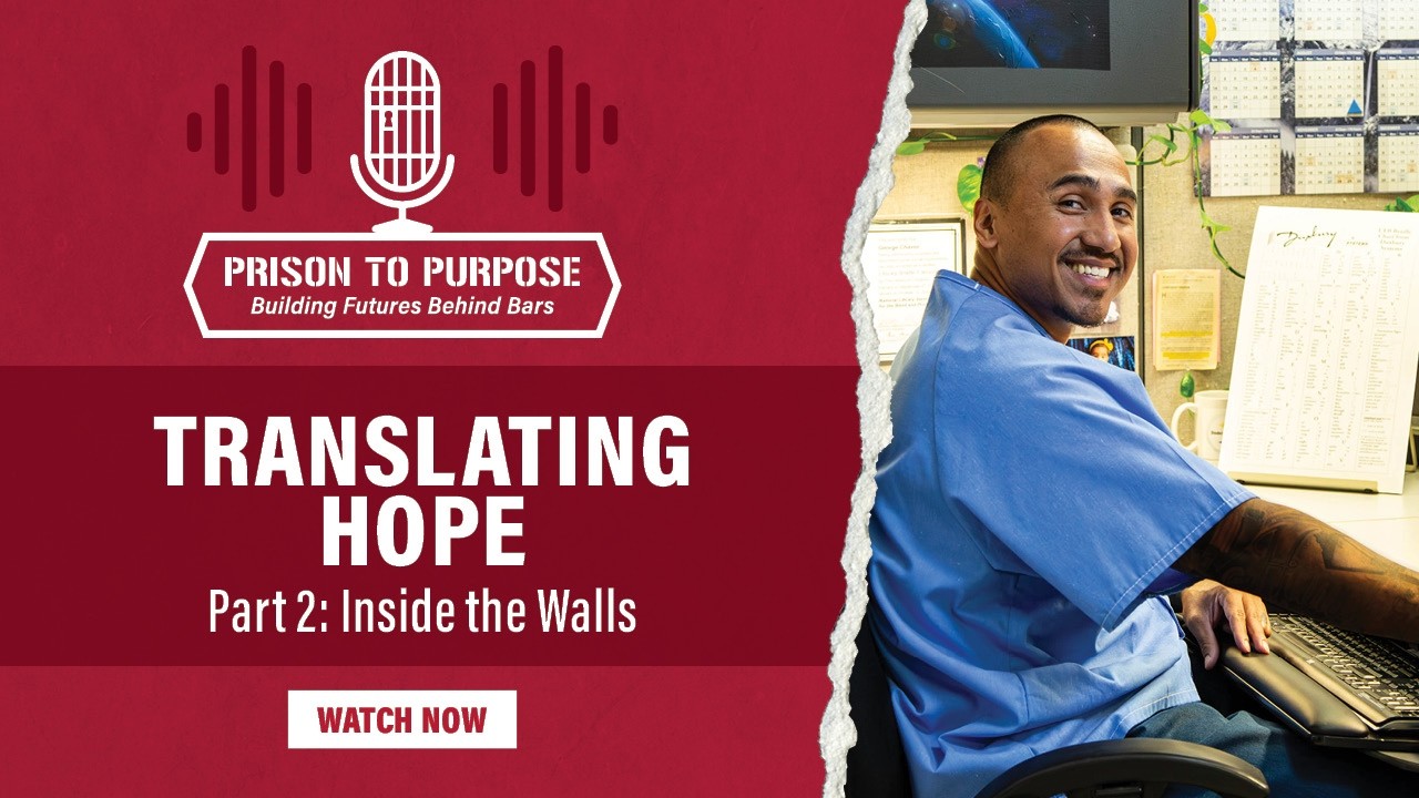 Prison to Purpose Podcast – Episode 15