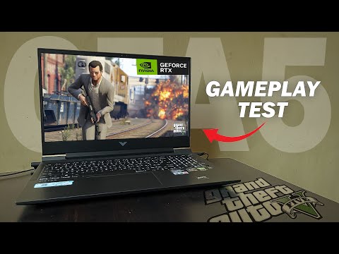 HP VICTUS 16: GTA 5 Benchmarks & Gameplay Test