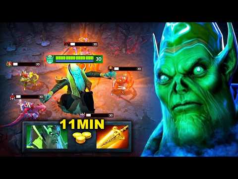 Insane 11Minutes Radiance Necrophos🔥🔥🔥34Kills Raidboss Builds Dota 2