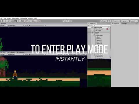 UNITY | HOW TO ENTER PLAY MODE QUICKLY
