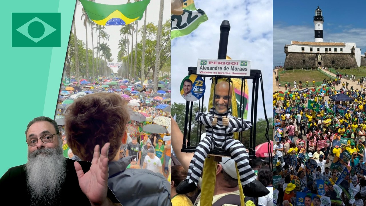 MANIFESTAÇÕES ENORMES na parte da MANHÃ em BRASÍLIA, BELO HORIZONTE, GOIÂNIA, SALVADOR e FORTALEZA
