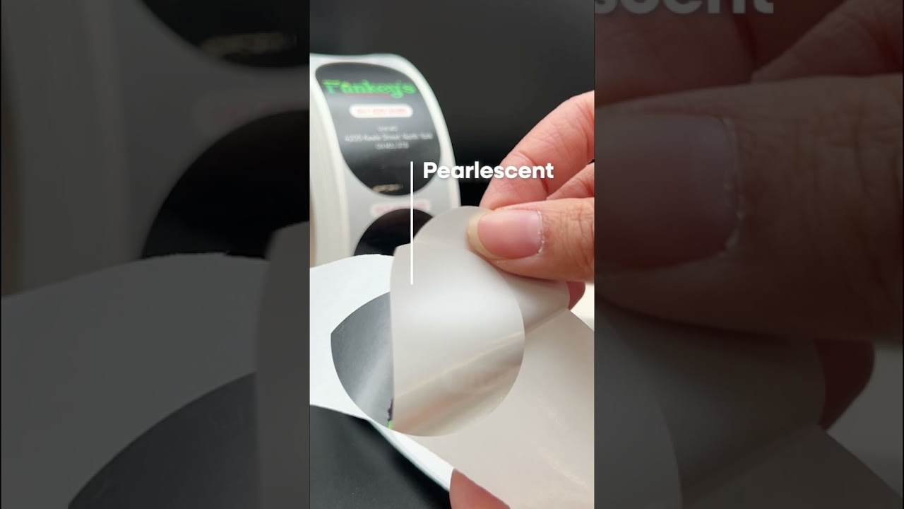 UNBOXING the Roll Labels ✨ #rolllabels #stickers #unboxing #printing #customlabels #custom #toronto