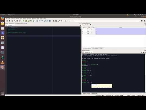 Introduction to Spyder 3 IDE for coding in Python