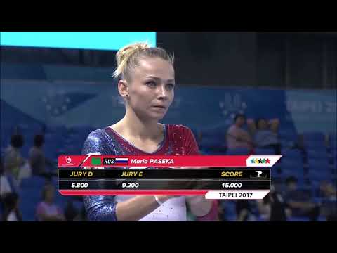 Maria Paseka (RUS) - VT TF - 2017 Universiade Taipei