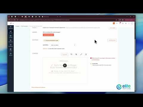 Demo Videos | Elite Tech Corp 5 zoho implementation demo videos zoho implementation demo videos, zoho demo videos, elite tech corp videos Zoho Campaigns for Preschool Franchise