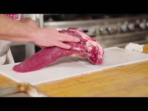 Butchering Elk Front Quarter From Chef's Perspective