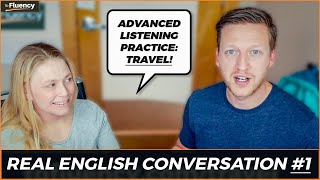 A Conversation in English About Travel (with Subtitles) | Learn Real English 🇬🇧 🇺🇸