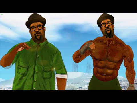 Smoke baja de peso y se vuelve musculoso - GTA San Andreas Loquendo.