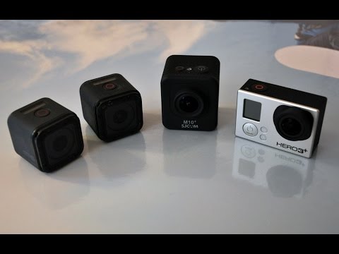 GoPro Session 5 VS Session 4 VS Hero 3+ Black VS Sjcam M10+ Quality comparison