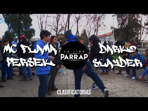 MC FLAMA vs PERSEK vs DARKO vs SLAYDER: Clasificatorias - PARRAP Fecha I 2018