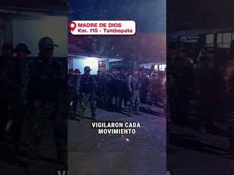 📍 #madrededios  |🚨 𝗚𝗢𝗟𝗣𝗘 𝗔 𝗟𝗔 𝗖𝗥𝗜𝗠𝗜𝗡𝗔𝗟𝗜𝗗𝗔𝗗 𝗢𝗥𝗚𝗔𝗡𝗜𝗭𝗔𝗗𝗔 𝗘𝗡 𝗟𝗔 𝗣𝗔𝗠𝗣𝗔 💢🛡️