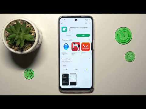 How to Install Caffeine App on Motorola Moto G73 - Change Screen Timeout to Never
