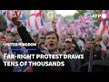 'People are fed up': supporters of far-right Tommy Robinson protest in London | AFP