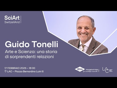 Conference Guido Tonelli | SciArt SwitzerlAnd