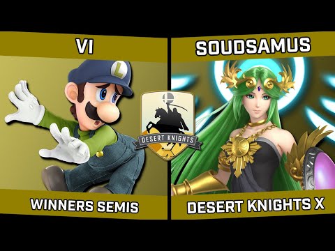 Vi (Luigi) vs Soudsamus (Palutena) - Desert Knights X