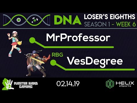 DNA 1.6 - MrProfessor (Pokemon) vs RBG | VesDegree (Ike) - L Eighths