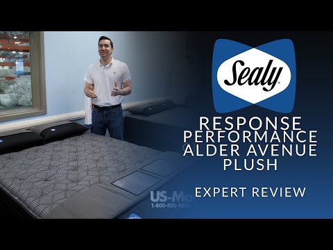 Sealy Response Performance Alder Avenue Plush Mattress...