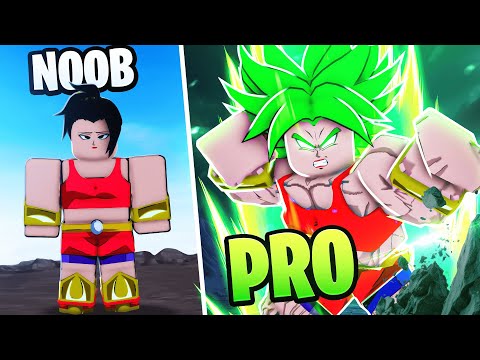 Going From NOOB To LSSJ BESERKER KALE In Roblox Dragon Soul