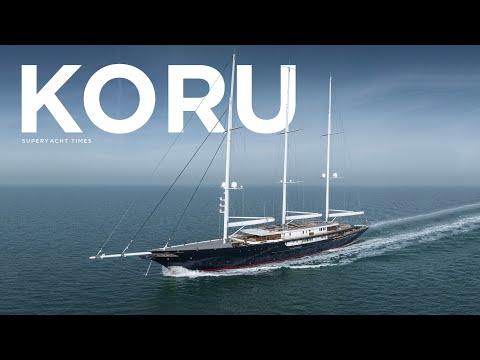 JEFF BEZOS' 127m superyacht KORU on sea trails | SuperYacht Times