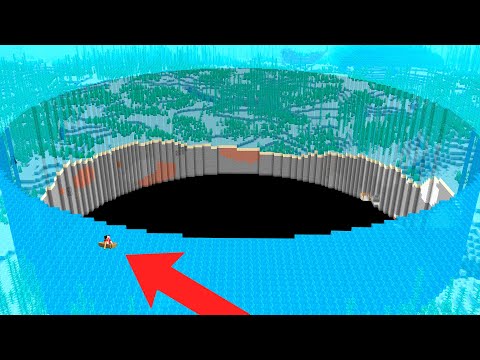 FIZ UM RALO NO OCEANO - MINECRAFT IRMANDADE