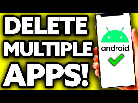 How To Delete Multiple Apps At Once Android (EASY!)