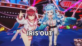 【宝鐘マリン・こぼ・かなえる】 IRIS OUT 【ホロライブ 3D LIVE 切り抜き】