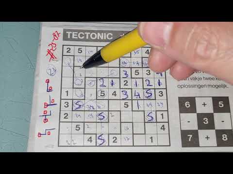 (#2587) 🐣 Friday. Tectonic02 Sudoku puzzle. Bonus Extra edition. 04-02-2021 Extra part 4 of 4