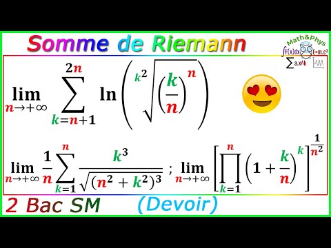 Riemann Integral - Riemann Sum - Integral Calculus - 2nd Year Baccalaureate (SM stream) - [Exerci...