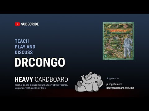 DRCongo Solo Teach & Play-through by Heavy Cardboard