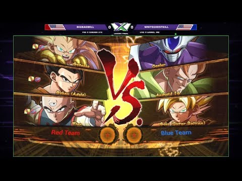 F@X 315 DBFZ - BigBagMill Vs. WRITECHESTKILL - Dragon Ball FighterZ Losers Finals