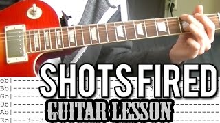 Slash - &#39;Shots Fired&#39; Intro Guitar Lesson (With Tabs)