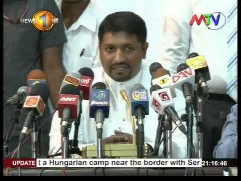 News1st Prime Time News MTV 9pm 11th September 2015