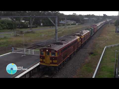 Diesel Locomotives 4490, 4306, 4102, 4638 & various carriages - May 2023