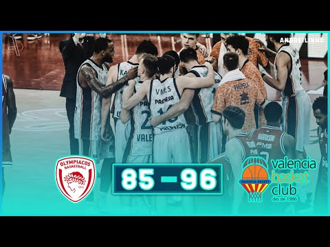 Olympiacos Piraeus - Valencia Basket |85-96| ● Full Highlights ● Round 14