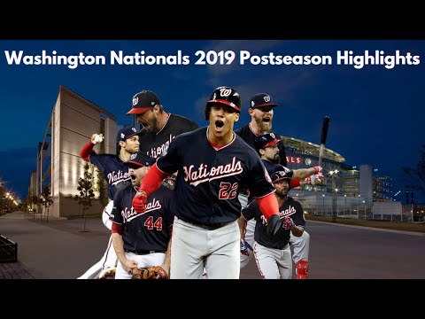 Washington Nationals 2019 Postseason Highlights