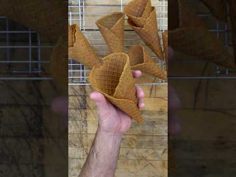 You gotta try these Waffle Cones! 🍦 Craftwytch Ice Cream
