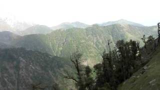 preview picture of video 'View from atop Triund'