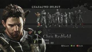Resident Evil 5 Melee Moves (HQ): Chris Redfield